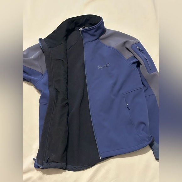 Men’s Marmot Gravity Jacket Fleece-Lined Softshell Full Zip - L - Picture 9 of 12